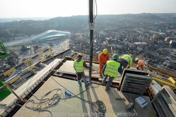 tour des finances à Liège